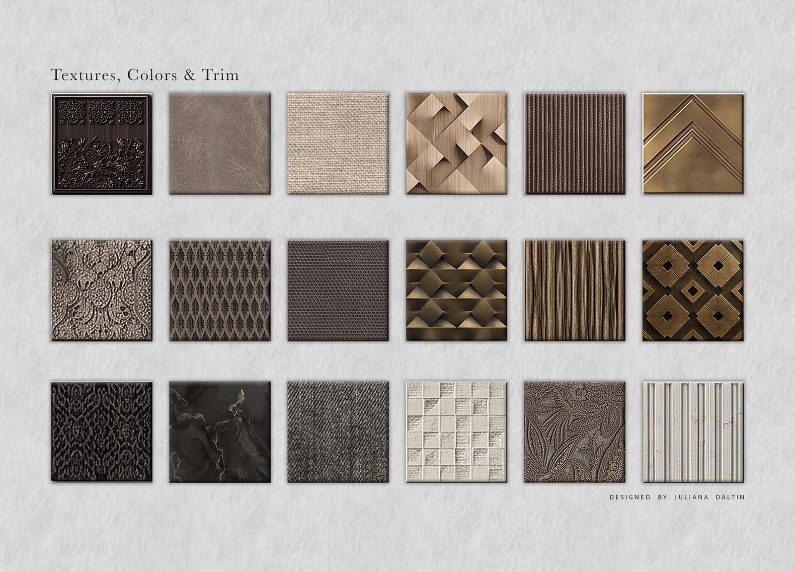 Portfolio 01 julianadaltin textures colors trim mix