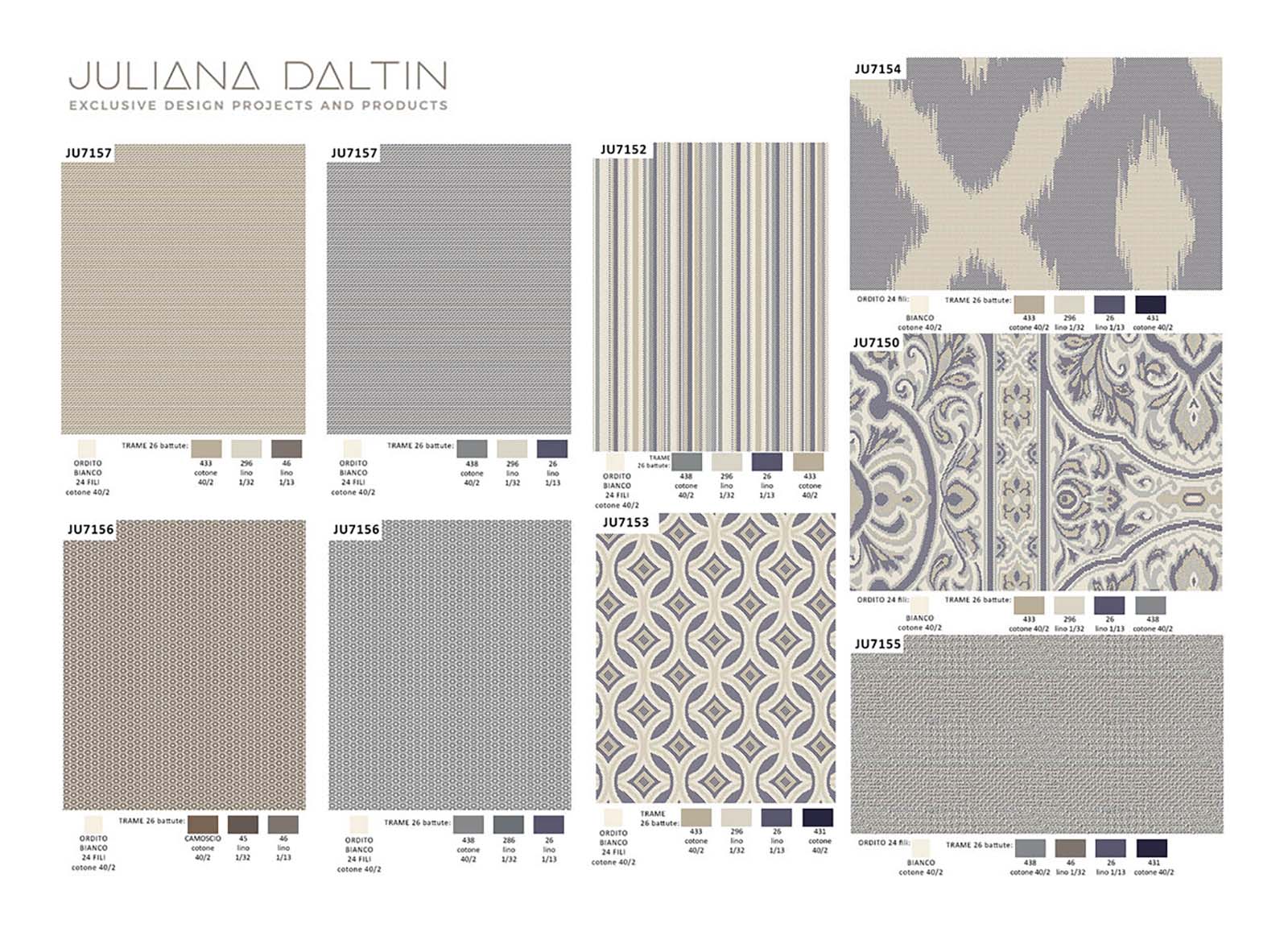 Portfolio jacquard juliana daltin